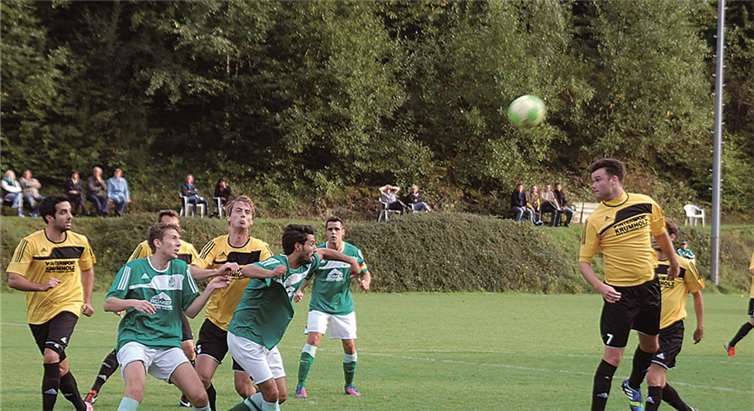 Auch die Platzherren hatten ihre Chancen einen Treffer zu erzielen.RÜ