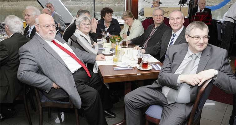 Auch die Politprominenz gibt sich beim Riverboat- Brunch die Ehre. privat