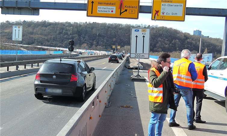 Auch die Sanierungsarbeiten an der Südbrücke werden die Verkehrssituation in Koblenz den kommenden zwei Jahren prägen und für die Koblenzer und Pendler eine Herausforderung in Sachen „Geduld“ darstellen. Foto: BSB/Archiv
