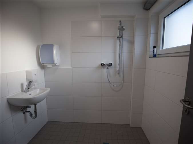 Auch die Sanitäranlagen wurden saniert.