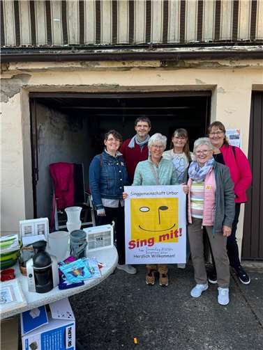 Auch die Singgemeinschaft beteiligte sich.  Foto: privat