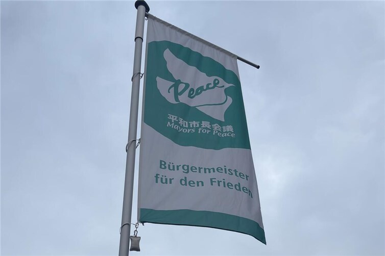 Auch die Stadt Mayen setzte am 8. Juli wieder ein Zeichen gegen Atomwaffen.
