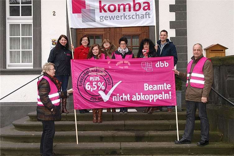 Auch die Stadtverwaltung in Koblenz wird bestreikt. Symbolfoto: Archiv komba gewerkschaft rheinland-pfalz