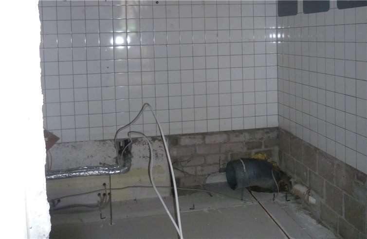 Auch die Toilettenanlage wird renoviert.