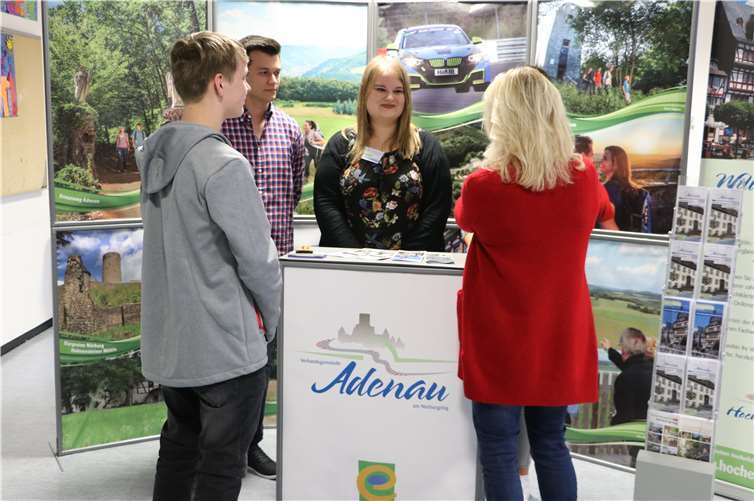 Auch die Verbandsgemeinde warb um den Nachwuchs.