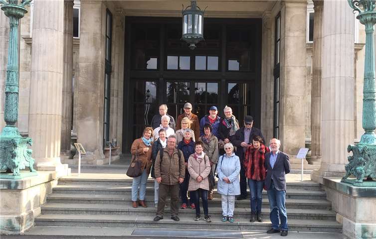 Auch die Villa Hügel stand auf dem Programm der Gruppe.Foto: privat