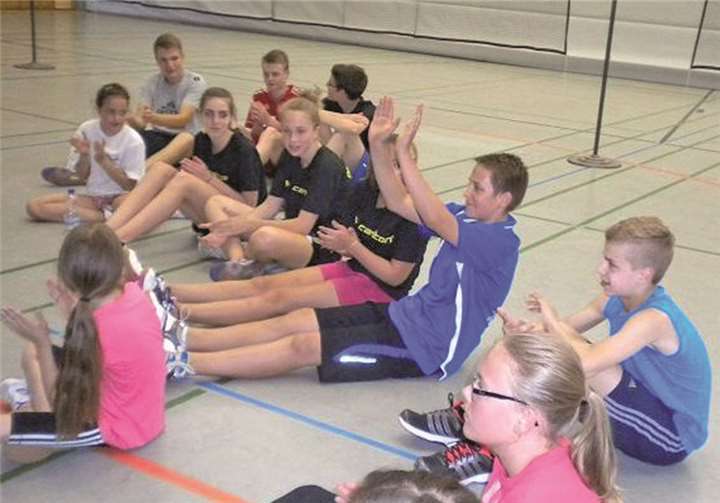 Auch die älteren Teilnehmer waren mit großem Ehrgeiz dabei.