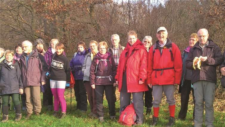 Auch die aktivsten Wanderer des Eifelvereins Sinzig brauchen bei einer langen Strecke mal eine kleine Verschnaufpause. privat