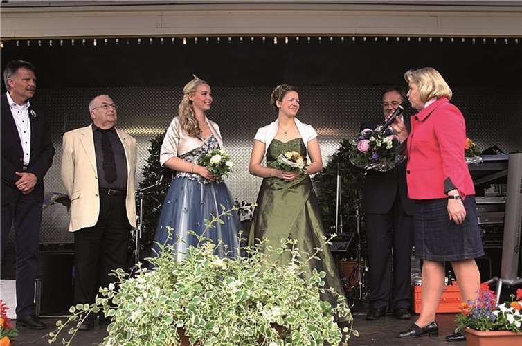 Auch die designierte Stadtbürgermeisterin Gabriele Hermann-Lersch überbrachte ihre Glückwünsche.