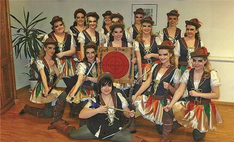 Auch die dritte Gruppe von Karin Becker-Schmitt mit dem Thema Robin Hood, Helden in Strumpfhosen starteten erfolgreich in die neue Saison.