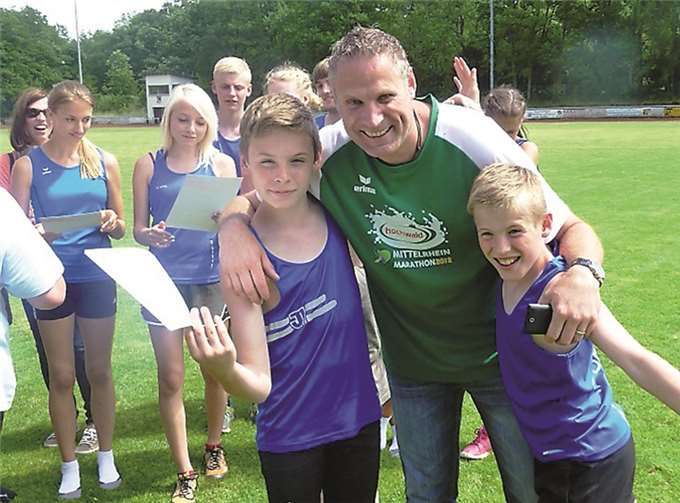 Auch die ganz jungen Athleten waren erfolgreich.