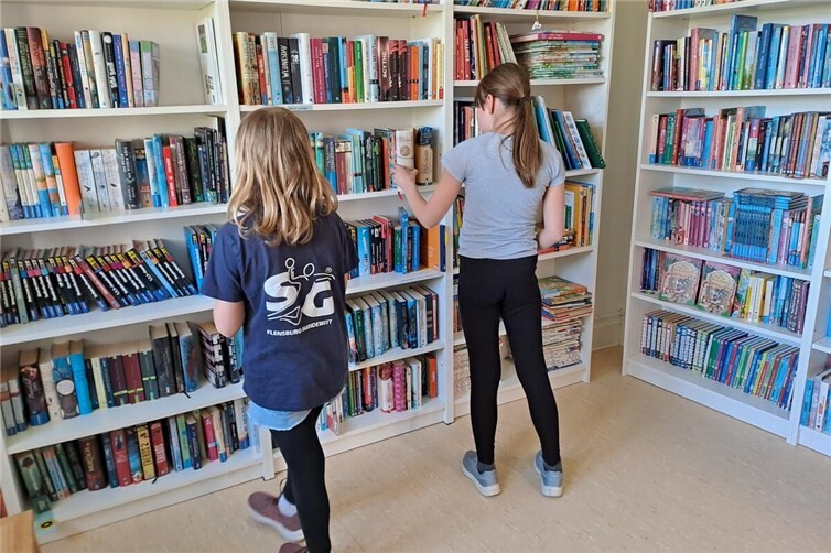 Auch die jungen Damen haben gefunden, was sie suchten.