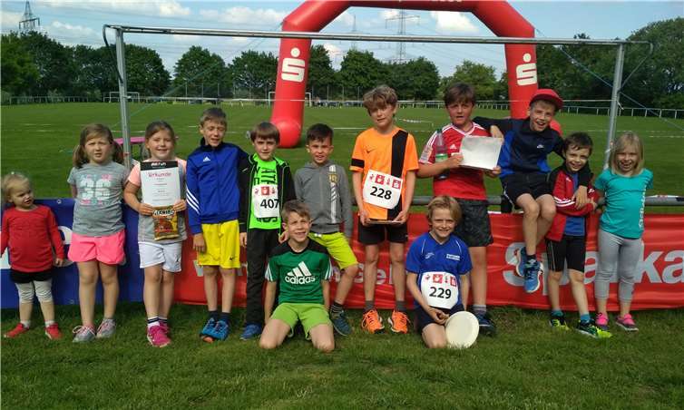 Auch die jungen Läuferinnen und Läufer zeigten sehr gute Leistungen.Foto: privat