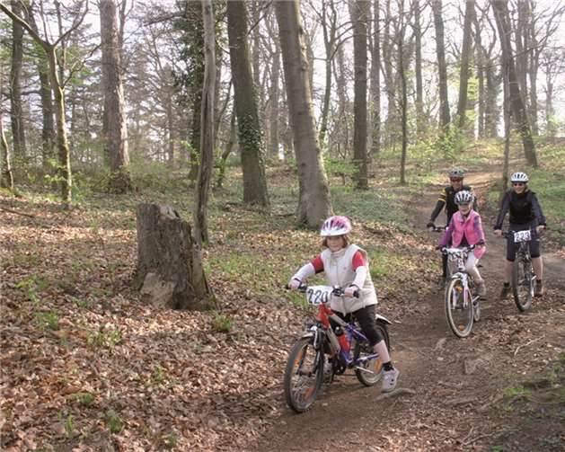Auch die jungen Teilnehmer meisterten die Abfahrt.  RÜ