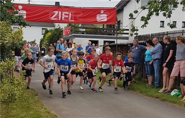 Auch die kleinen Läuferinnen und Läufer sind wieder mit am Start.privat