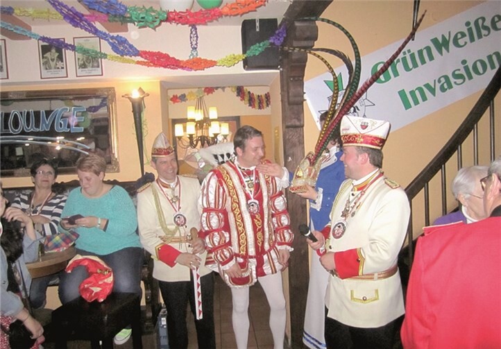 Auch die schönste Session findet einmal ihr Ende: Christian I. legte die Amtsinsignien ab. privat