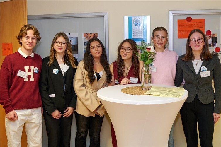 Auch die sehr aktive Schülervertretung der Boeselager-Realschule Ahrweiler präsentierte sich.