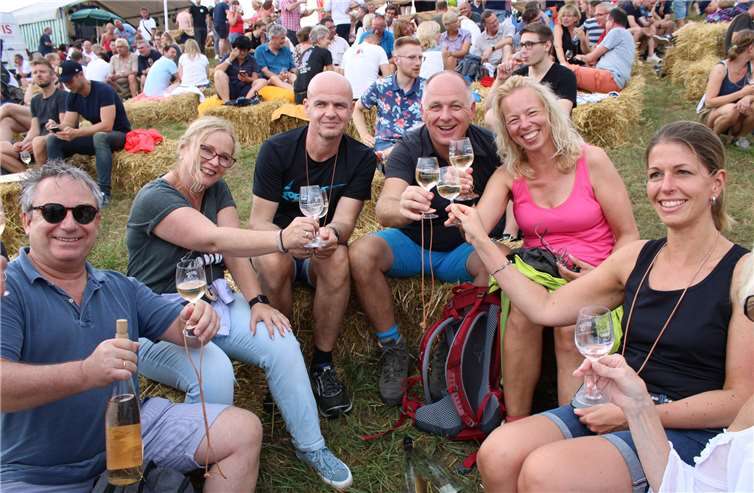 Auch diese Gruppe aus Köln und Burgbrohl hatte ihren Spaß.