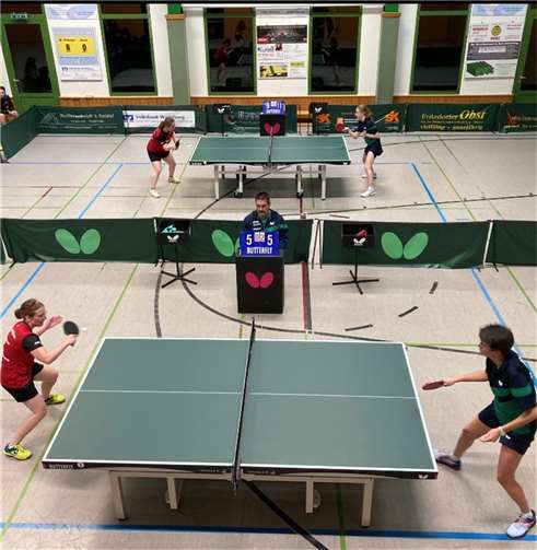 Auch diese beide Einzelspiele wurden souverän gewonnen. Foto: privat