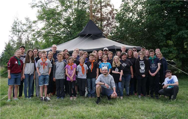 Auch dieses Jahr war das Pfingstlager wieder eine tolle Erfahrung mit vielen schönen Erlebnissen.Foto: privat