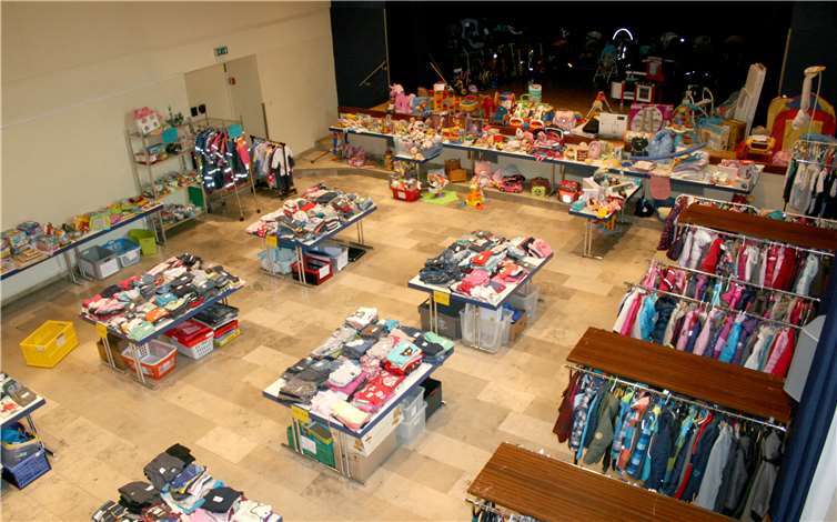 Auch dieses Jahr wird die Stadthalle gefüllt sein mit vielen Herbsts-und Winter-Schnäppchen rund um‘s Kind. Foto: privat