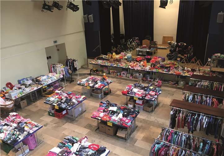 Auch dieses Jahr wird die Stadthalle gefüllt sein mit vielen Frühlings- und Sommer-Schnäppchen rund um‘s Kind.Foto: privat