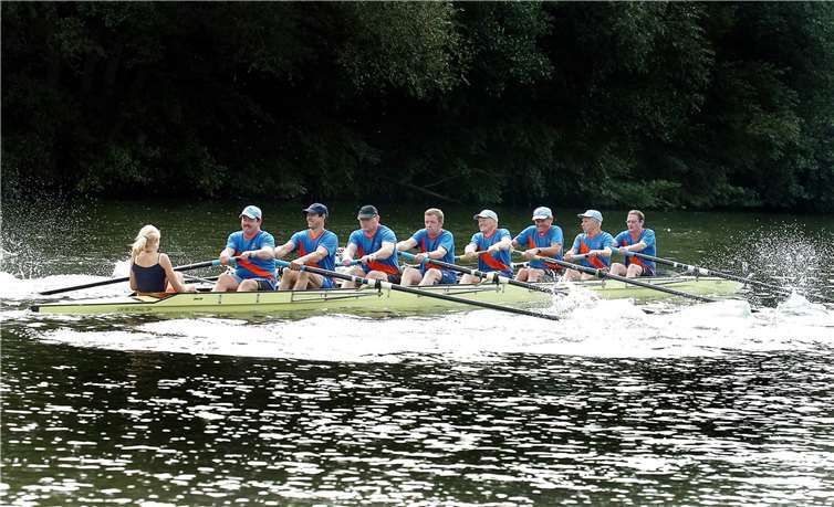 Auch ein Achterrennen steigt am 10. Juli um den "Lahntalachter-Pokal". privat