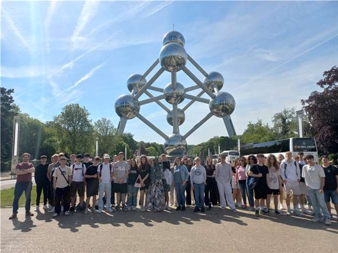 Auch ein Ausflug nach Brüssel stand auf dem Programm. Foto: privat