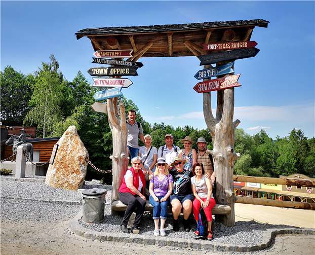 Auch ein Besuch der Westernstadt Pullmann City in Eging am See stand auf dem Programm.