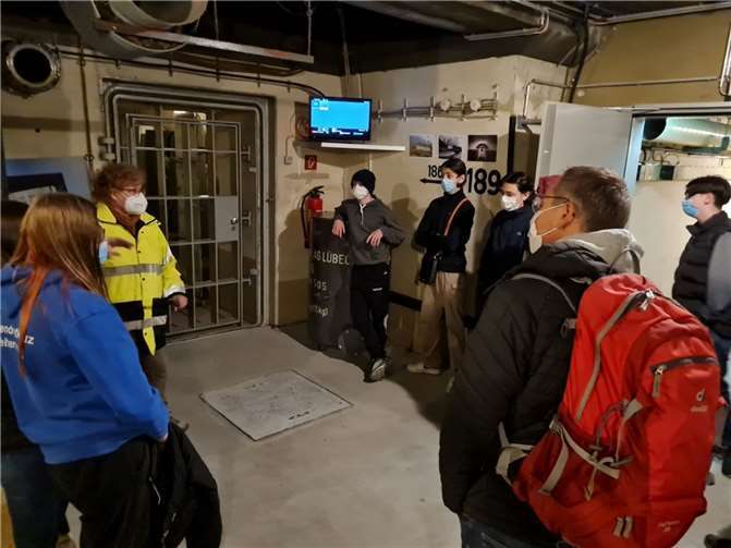 Auch ein Besuch im ehemaligen Regierungsbunker in Bad Neuenahr-Ahrweiler stand auf dem Programm. Quelle: VG Weißenthurm