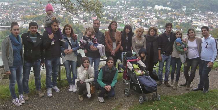 Auch ein Spaziergang zur Erpeler Ley stand auf dem Programm. privat