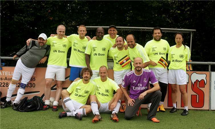Auch ein Team der UN Bonn wird bei Kick it for Uganda 2018 wieder dabei sein.privat