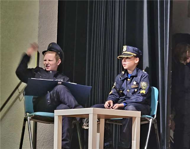 Auch ein Theaterstück wurde aufgeführt.