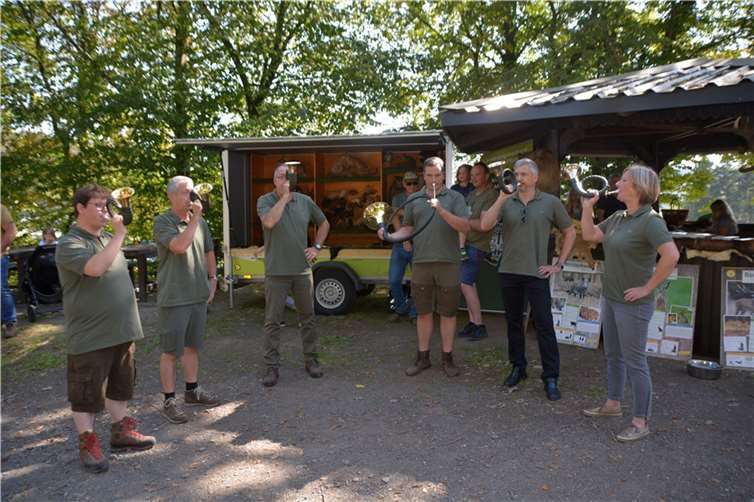 Auch ein musikalisches Programm wurde geboten.Foto: Antje Berger/eifelpresse.com.
