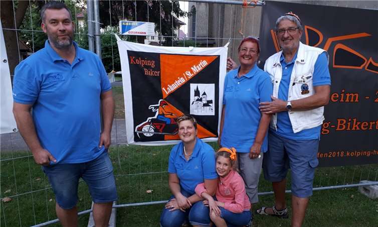 Auch eine Abordnung der Kolpingsfamilie Lahnstein St. Martin nahm am Kolping-Biker-Treffen im Ruhrgebiet teil. Foto: privat