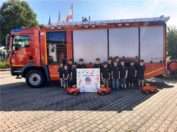 Auch eine Bambini-Feuerwehr gibt es in Remagen.Foto: privat