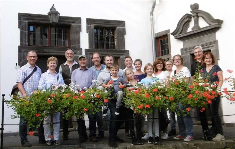 Auch eine Führung durch Schloss Bürresheim stand auf dem Programm.  CDU Nörtershausen-Pfaffenheck