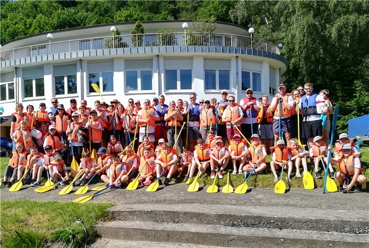 Auch eine Kanufahrt stand auf dem Programm. Fotos: privat