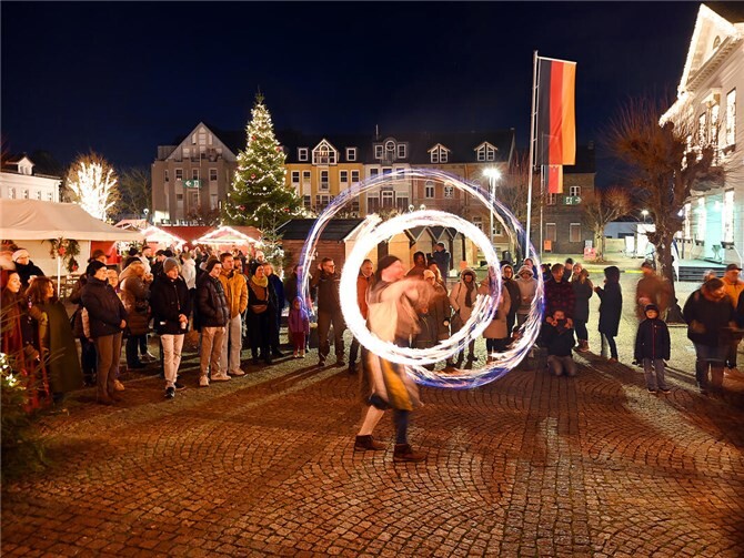 Auch eine tolle Feuershow wurde geboten.
