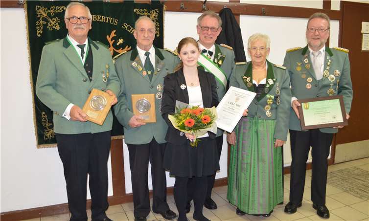 Auch einige Ehrungen fanden im Rahmen des Jubiläums statt.