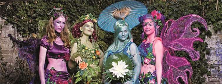 Auch fantastische Gestalten wie Elfen werden den Sagenmarkt auf der Loreley besuchen. Sündenfrei