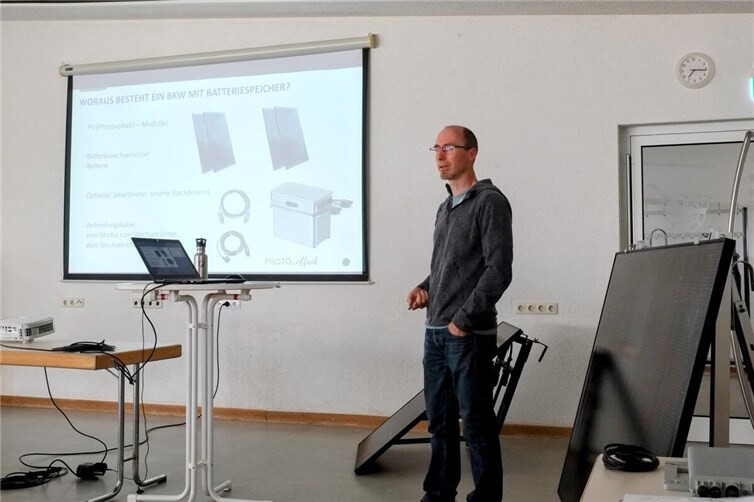 Großes Interesse am Informationsabend zur Solarenergie im Bürgerhaus Kell