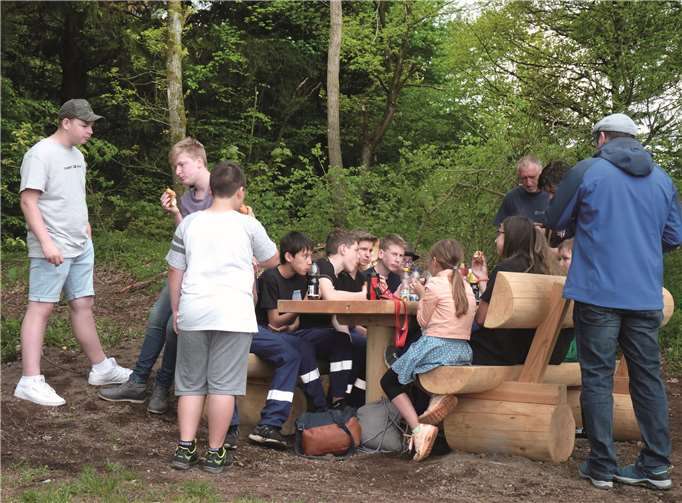 Auch für Speis´ und Trank war bestens gesorgt.