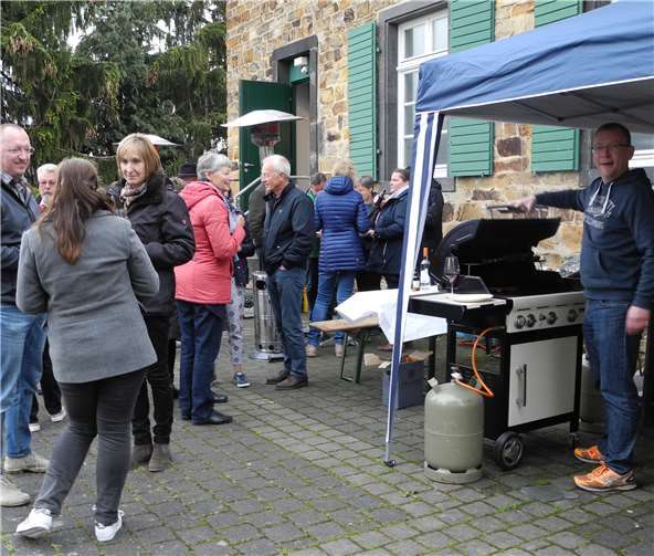 Auch für das leibliche Wohl war bestens gesorgt.