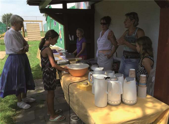 Auch für das leibliche Wohl war bestens gesorgt.