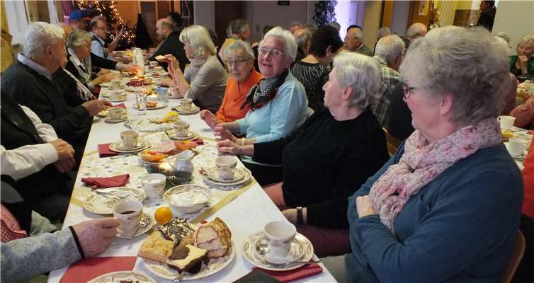 Auch für das leibliche Wohl wurde bei der Feier bestens gesorgt.  privat