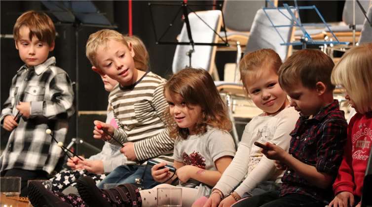 Auch für die Kleinsten war das Konzert ein Riesenspaß.