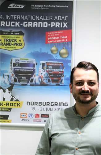 Eine Familie schreibt Motorsportgeschichte Auch für die Organisation des Truck Grand Prix ist Marc Hennerici zuständig.Foto: Klaus Ridder