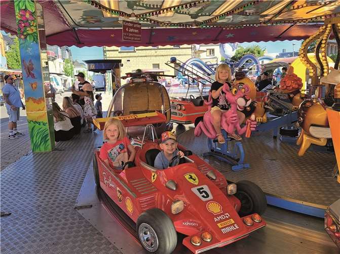 Auch für die Unterhaltung der Kinder war bestens gesorgt.