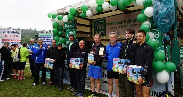 Auch für die teilnehmerstärksten Gruppen gab es Preise.